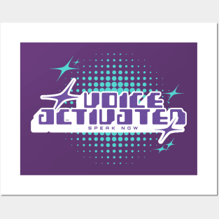 VOICE ACTIVATED - SPEAK NOW - RETRO 80S Posters and Art